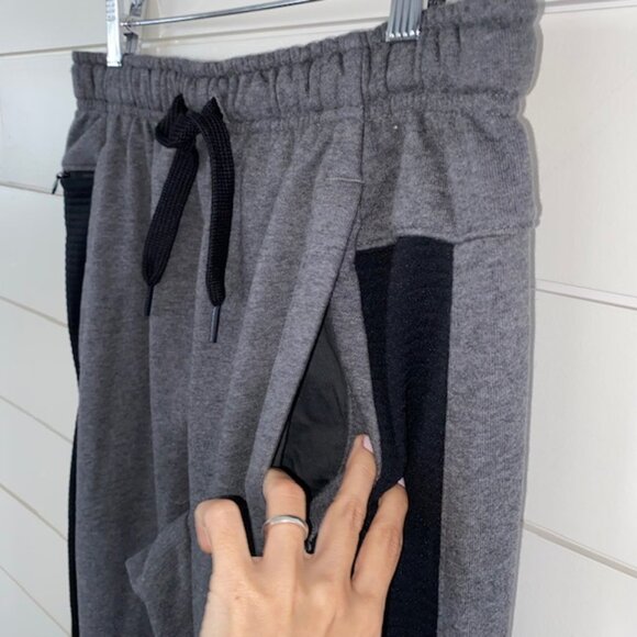 Nike Authentic Co. Astros Flux Performance Jogger Pants – Heathered Gray/Black - Picture 5 of 10